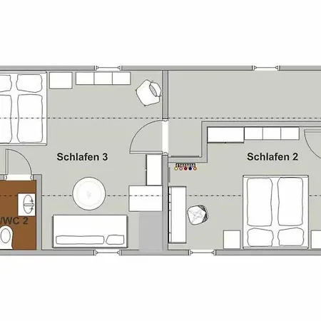 Haus Comfortable Hébergement de vacances Dreschvitz